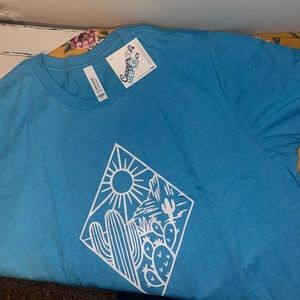 Light blue Desert Diamond T-Shirt - Size XL